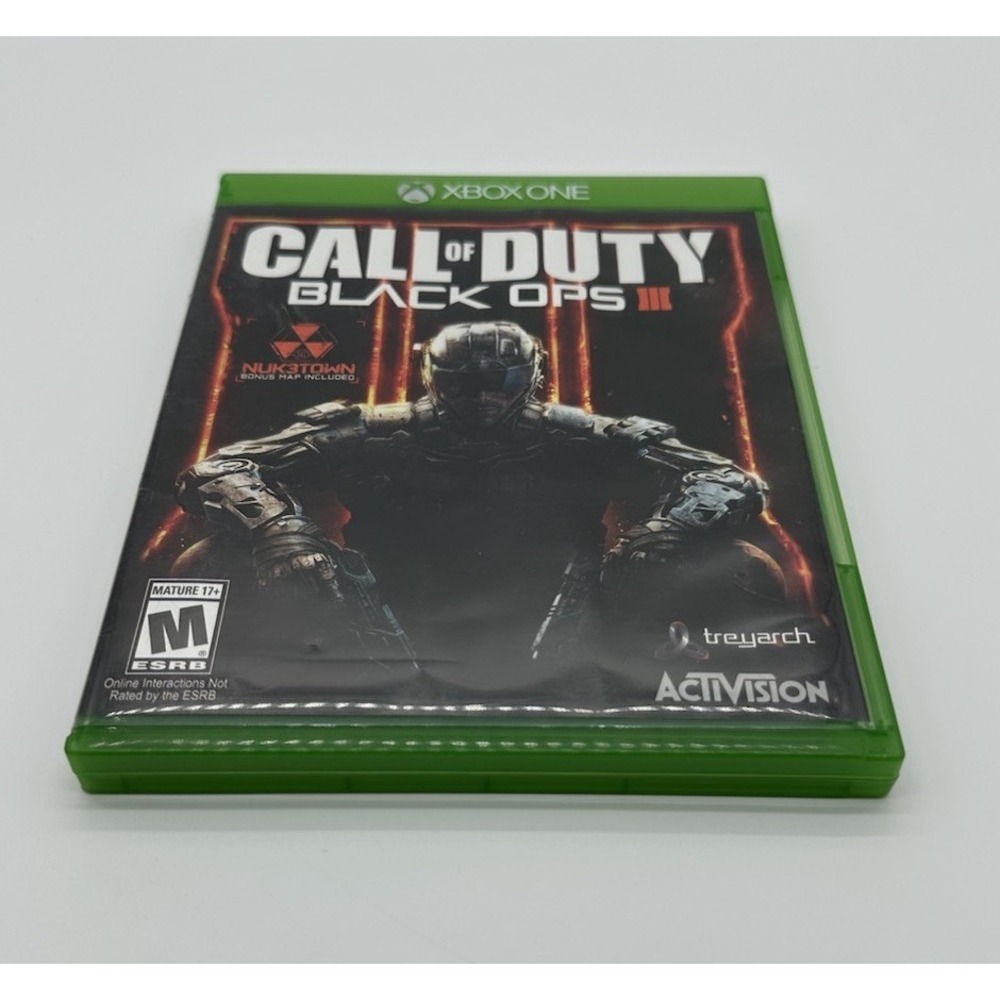 CALL OF DUTY BLACK OPS III MICROSOFT XBOX ONE COMPLETE CIB COMPLETE TESTED WORKS